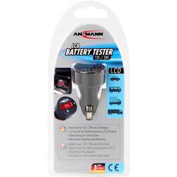 Ansmann PowerCheck12/24V-bl automobilový voltmetr, 24 V, 12 V