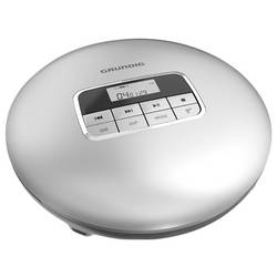 Grundig GCP1020 přenosný CD přehrávač Discman CD, CD-R, CD-RW, MP3 stříbrná