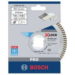Bosch Accessories 2608615132 Bosch Best for Ceramic Extraclean - Diamant-Schneidscheibe diamantový řezný kotouč Průměr 125 mm 1 ks