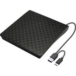 Xlyne externí Blu-ray vypalovačka USB-A, USB-C®, USB 2.0 černá