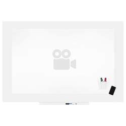Rocada bílá popisovací tabule 6421MATT (š x v) 150 cm x 100 cm Signální bílá (RAL 9003) plastový vč. odkládací misky , formát na šířku nebo na výšku