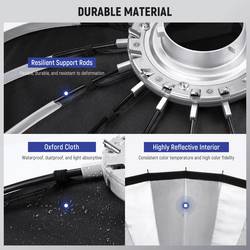 Neewer SF120Q LED video svítidlo