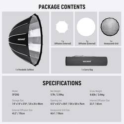 Neewer SF120Q LED video svítidlo