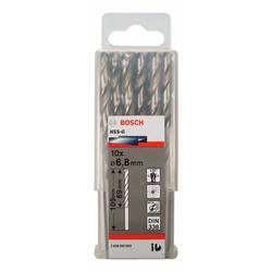 Bosch Accessories 2608595069 HSS kovový spirálový vrták 6.8 mm Celková délka 109 mm broušený DIN 338 válcová stopka 10 ks