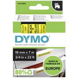 etikety DYMO D1 45808 polyester Barva pásky: žlutá Barva písma:černá 19 mm 7 m