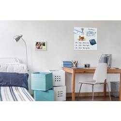 Sigel magnetický skleněný stůl B1100 bílá (š x v) 45 cm x 45 cm B1100