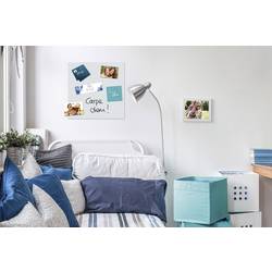 Sigel magnetický skleněný stůl B1100 bílá (š x v) 45 cm x 45 cm B1100