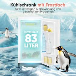 Bomann KS 7257 chladnička Energetická třída (EEK2021): E (A - G) 83 l stojící spotřebič bílá