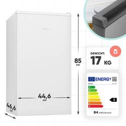 Bomann KS 7257 chladnička Energetická třída (EEK2021): E (A - G) 83 l stojící spotřebič bílá