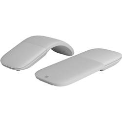 Microsoft Surface Arc Mouse optická myš, přenos Bluetooth®, 2 tlačítko, 1000 dpi, platinově šedá