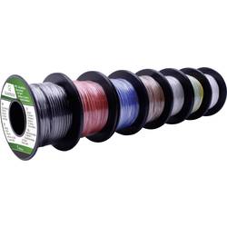 Quadrios 19011CA086 lanko/ licna, LiFY, 1 x 0.34 mm², modrá, hnědá, šedá, červená, černá, bílá, žlutozelená, 35 m