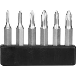 Donau Elektronik MBS61 sada bitů, 6dílná, křížový PH, křížový PZ, 5/32 (4 mm)