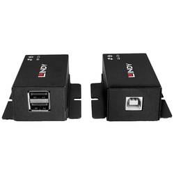 LINDY 2 Port USB 2.0 Cat.6 Extender USB 2.0 USB extender přes síťový kabel RJ45 50 m