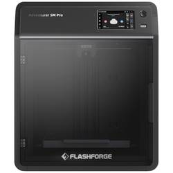 Flashforge Adventurer 5M Pro 3D tiskárna, vyhřívaná podložka, flexibilní kovové lože, včetně filamentu, vč. Zakrytování, vč. softwaru, integrovaná kamera, LED