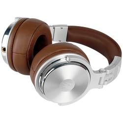 OneOdio Pro-40 sluchátka Over Ear kabelová stereo stříbrná, hnědá High-Resolution Audio složitelná, otočná sluchátka DJ