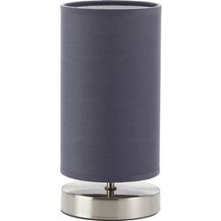 Brilliant Lampička na noční stolek Claire 13247/22 N/A šedá E14