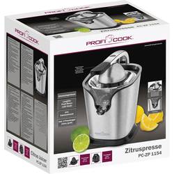 Profi Cook PC-ZP 1154 odšťavňovač, 160 W, nerezová ocel, černá