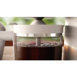 Philips Home Eco Conscious Edition 5000er Serie HD5120/00 kávovar sametově bílá, matná připraví šálků najednou=10 funkce uchování teploty, skleněná konvice