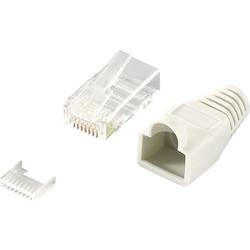 LogiLink MP0023 LogiLink MP0023 Konektor RJ45 CAT 6, nestíněný MP0023 zástrčka, rovná počet pólů: 8P8C šedá 100 k MP0023 zástrčka, rovná počet pólů: 8P8C šedá