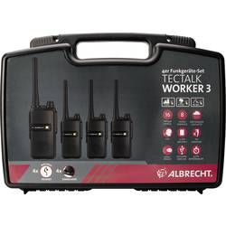 Albrecht Tectalk Worker 3 29826 PMR radiostanice sada 4 ks