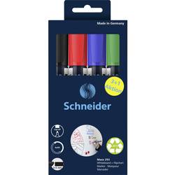 Schneider Schreibgeräte Whiteboard-Marker Maxx 293 4er Set sortiert, 3+1 Aktion 129384 popisovač na bílé tabule 4 ks