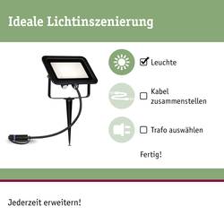 Paulmann 94575 Osvětlovací systém Plug&Shine 16 W teplá bílá černá