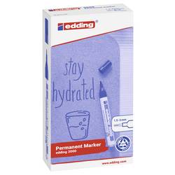 Edding 4-3000002 permanentní popisovač červená Vodotěsné: Ano