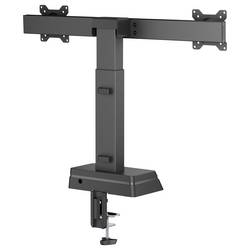 SpeaKa Professional držák monitoru SP-EMS-100 2 Displej: (s) 43,2 cm (17) - 68,6 cm (27) s pohonem, nastavitelná výška, Formát na výšku, Formát na šířku
