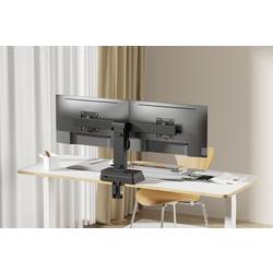 SpeaKa Professional držák monitoru SP-EMS-100 2 Displej: (s) 43,2 cm (17) - 68,6 cm (27) s pohonem, nastavitelná výška, Formát na výšku, Formát na šířku