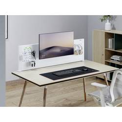SpeaKa Professional SP-B25-02 Monitor + Organizer Board držák na stůl pro monitor 1 Displej: (s) bílá (matná) pevný
