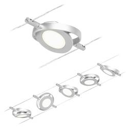 Paulmann RoundMac 94414 kompletní lankový systém pevně vestavěné LED LED chrom (matný)