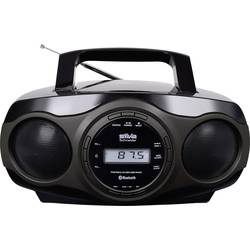 Silva Schneider MPC 17.7 BT 211097 rádio s CD, FM, CD, AUX, Bluetooth, USB, černá, šedá