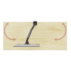 SpeaKa Professional SP-MM-1050 držák na stůl pro monitor 1 Displej: (s) 38,1 cm (15) - 101,6 cm (40) černá/stříbrná naklápěcí, nakláněcí