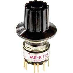 NKK Switches MRK112-A otočný spínač 125 V/AC 0.25 A Počet pozic přepínače 12 1 x 30 ° 1 ks