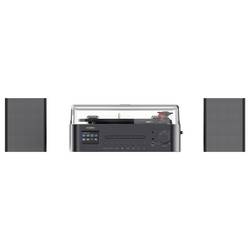 Reflexion tuner DAB+, CD přehrávač, Bluetooth®, černá, hnědá