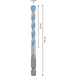 Bosch Accessories EXPERT HEX-9, 2608900579 víceúčelový vrták, 7 mm, délka 100 mm, šestihran, 1 ks