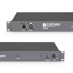 Cameo CLSB83 DMX splitter 8kanálový 19palcová konstrukce