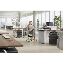 Hailo Bix-Box Swing XL 8602110 odpadkový koš, 52 l, nerezová ocel, (d x š x v) 340 x 339 x 763 mm, stříbrná, černá, se samouzavíracím víkem, 1 ks