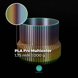 Maertz PMMA-1009-016 PMMA-1009-016 vlákno pro 3D tiskárny PLA Pro 1.75 mm 1000 g vícebarevná 1 ks