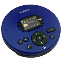 Reflexion PCD540DAB/BL přenosný CD přehrávač Discman CD, CD-R, CD-RW, MP3 modrá