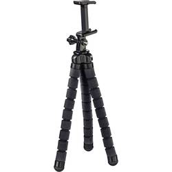 Hama trojnohý stativ 1/4palcové min./max.výška=9 - 26 cm černá pro chytré telefony a akční kamery