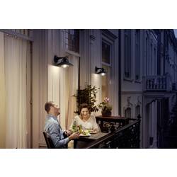 Philips LED Comorant 1738130PN venkovní nástěnné osvětlení LED E27 42 W černá