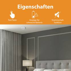 Smartwares RM520 detektor kouře vč. baterie s životností 10 let na baterii