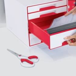 Leitz 53192026 univerzální nůžky leváci, praváci 205 mm červená