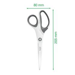 Leitz 53192026 univerzální nůžky leváci, praváci 205 mm červená