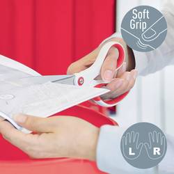 Leitz 53192026 univerzální nůžky leváci, praváci 205 mm červená