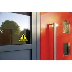 PENTATECH 40201 výstražná samolepka Pozor, chráněno alarmem Jazyky němčina sada 3 ks (š x v) 85 mm x 70 mm