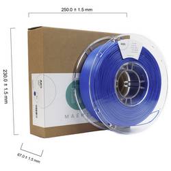 Maertz PMMA-1010-003 PMMA-1010-003 vlákno pro 3D tiskárny ABS plast chemicky odolné 1.75 mm 1000 g modrá 1 ks