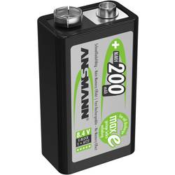 Ansmann maxE 6LR61 akumulátor 9 V Ni-MH 200 mAh 8.4 V 1 ks