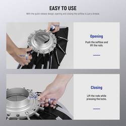 Neewer SF85Q LED video svítidlo